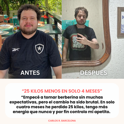 🌿 Oferta 2 × 1 Hoy — Berberina Balance™: La Alternativa Natural al Ozempic (1 Frasco = 1 Mes Completo)